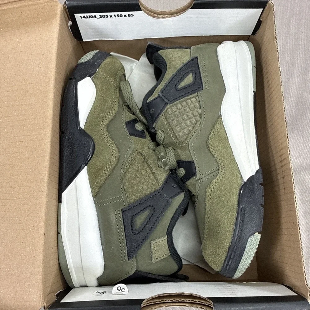 Jordan Air Jordan 4 Retro SE Craft Size 10C Olive Green With Box FB9930-200
